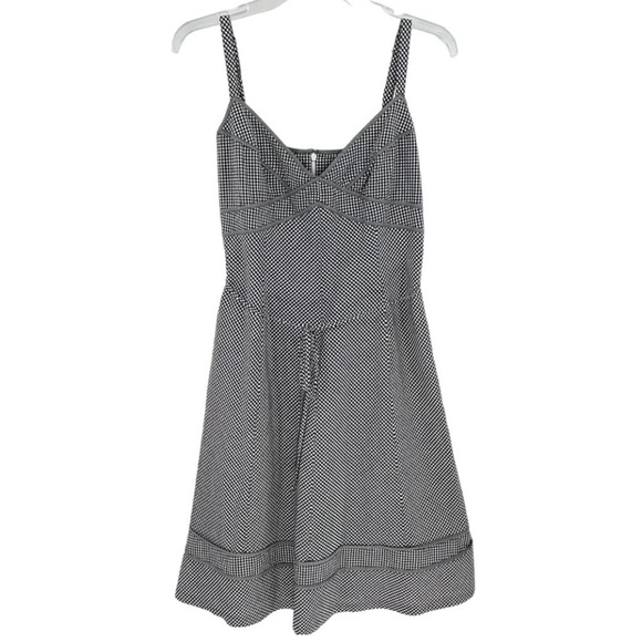 Talbots Petites Gingham Midi Cottagecore PinUp SunDress Adj. Straps Pockets  8P - Picture 1 of 16